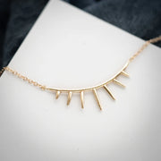 Helios Gold Necklace