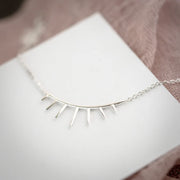 Helios Sterling Silver Necklace