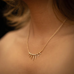 Helios Gold Necklace