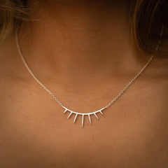 Helios Sterling Silver Necklace