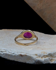 Ruby Cabochon Ring