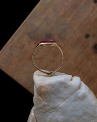 Ruby Cabochon Ring