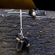 Amassed Black Tourmaline Earrings