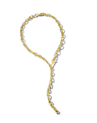 Connecting the Connected Chain Necklace by Obik Atelier
