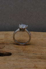 Statement Cluster Diamond Ring