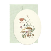 Oval Greeting Cards