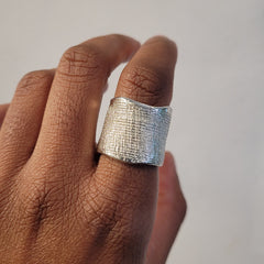Woven Romance Ring