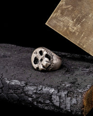 Concaved Skull Face Signet