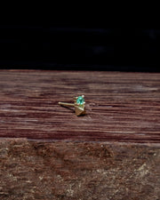 Debbie - Counterbalance Spike and Gem Stud Earring
