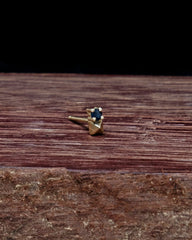 Debbie - Counterbalance Spike and Gem Stud Earring