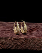 Ion Hook Earrings - Gold