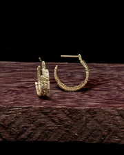 Ion Hook Earrings - Gold