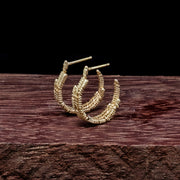 Ion Hook Earrings - Gold