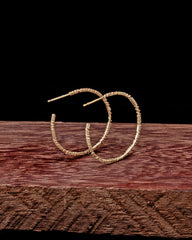 Ion Wind Hoop Earrings
