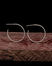 Ion Wind Hoop Earrings