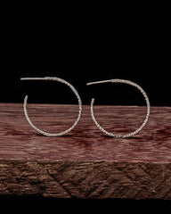 Ion Wind Hoop Earrings