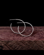 Ion Wind Hoop Earrings