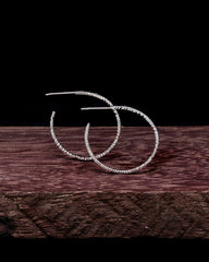 Ion Wind Hoop Earrings
