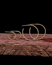 Ion Wind Hoop Earrings