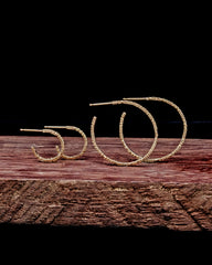 Ion Wind Hoop Earrings