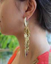 Crescent Galaxy Earrings
