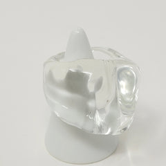 Chunky Ice Borosilicate Glass Ring