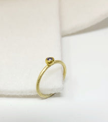 Blue Sapphire Gold Ring