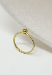 Blue Sapphire Gold Ring