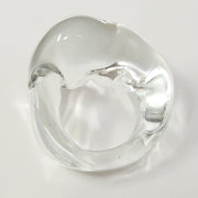 Melting Ice Borosilicate Glass Ring