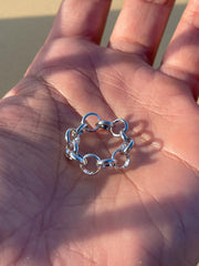 Half Round chain Ring