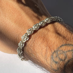 Chainmail Pinecone Bracelet