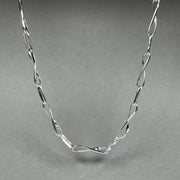 Twist and Turn Chain Necklace
