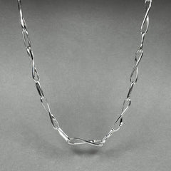 Twist and Turn Chain Necklace