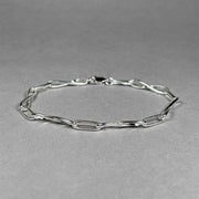 Long Twisted Chain Bracelet