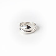 Single Curve Ring Silver