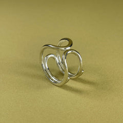 Paperclip Ring Oval