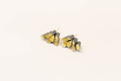 Blossom Earrings Silver and Gold