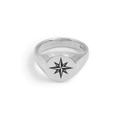 Compass  Signet Ring