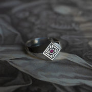 Vision Signet Ring Sterling Silver