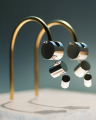 Three Cylinders earrings