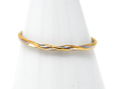 Banded Ripple Ring