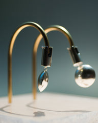 Tube Big Circle earrings
