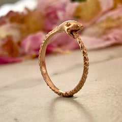 Ouroboros Ring 10K Gold